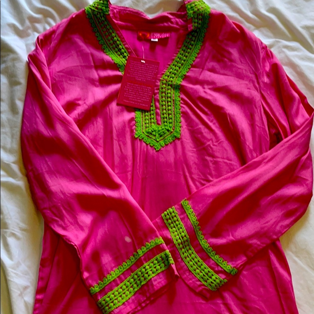 Swim cover up tunic